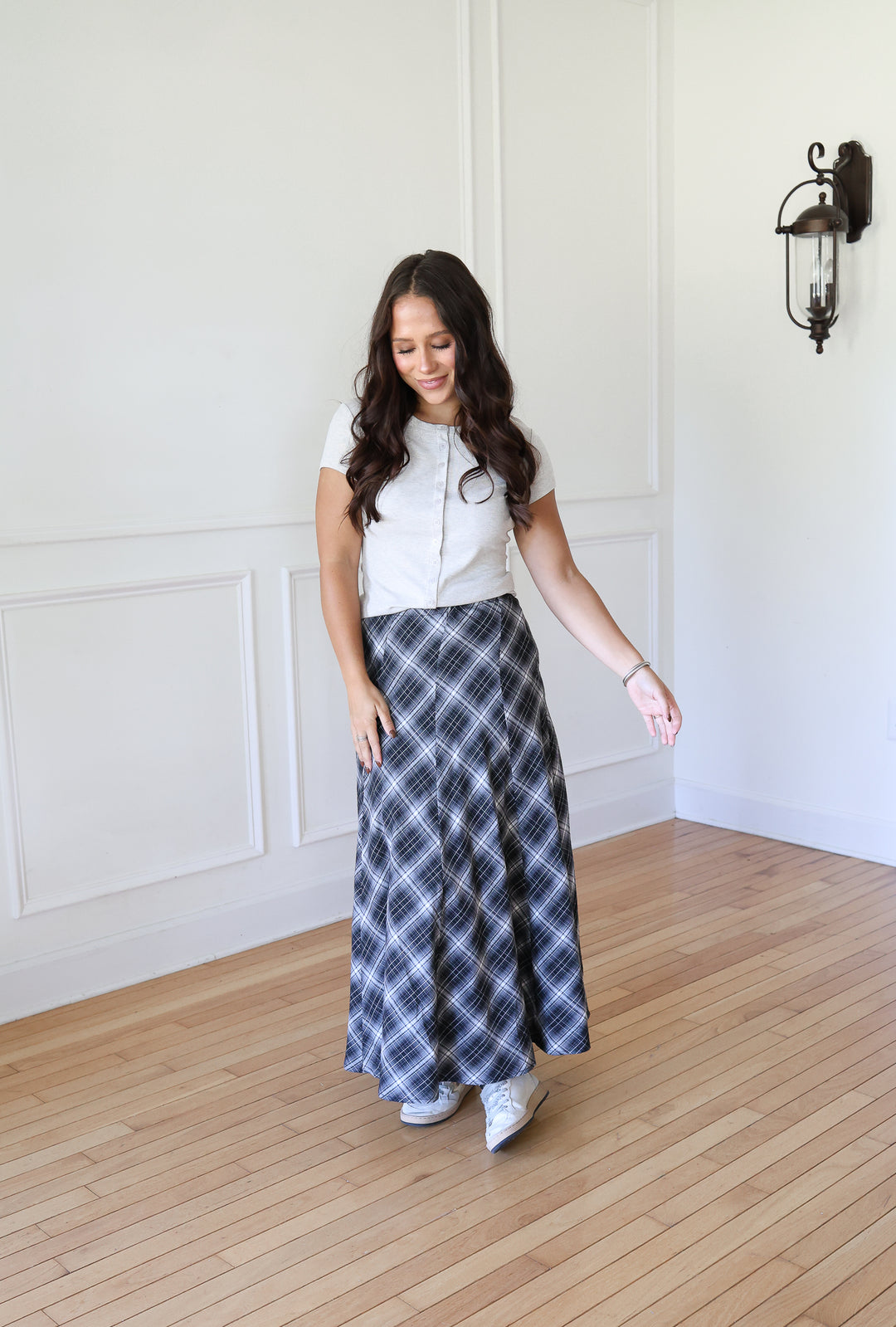 Heather Grey Short Sleeve Top