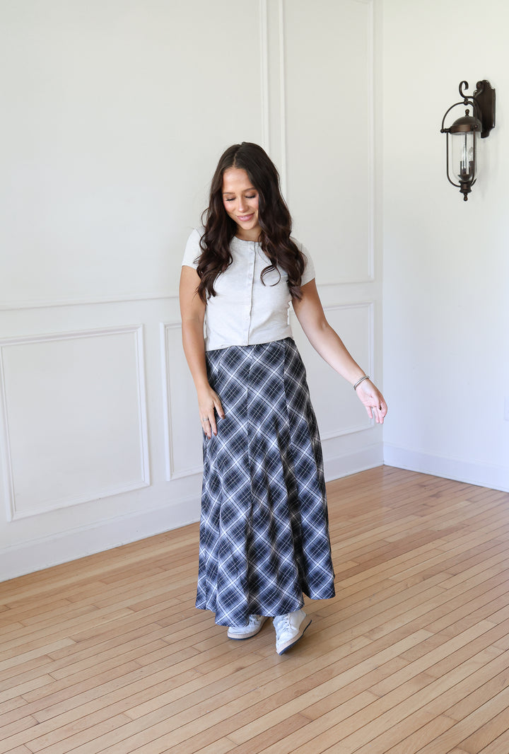 Heather Grey Short Sleeve Top