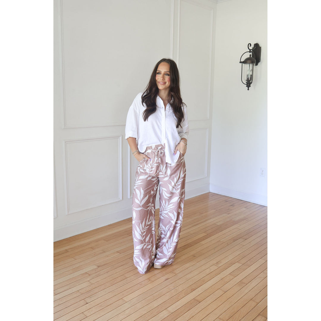 Delaney Patterned Pants