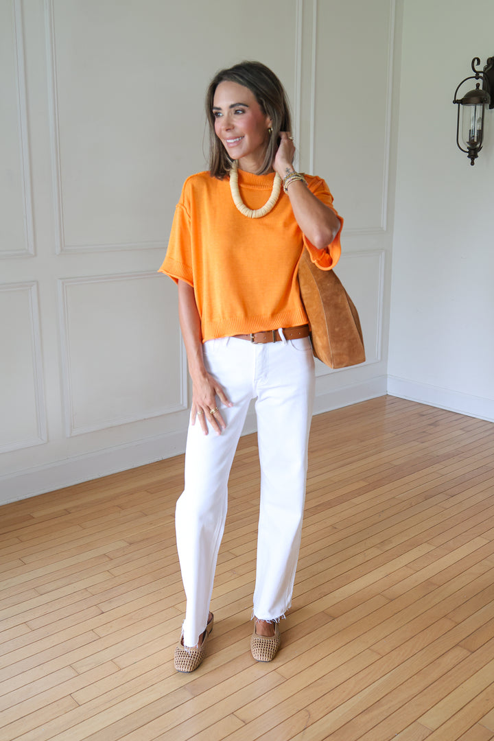 Mila Mock Neck Sweater