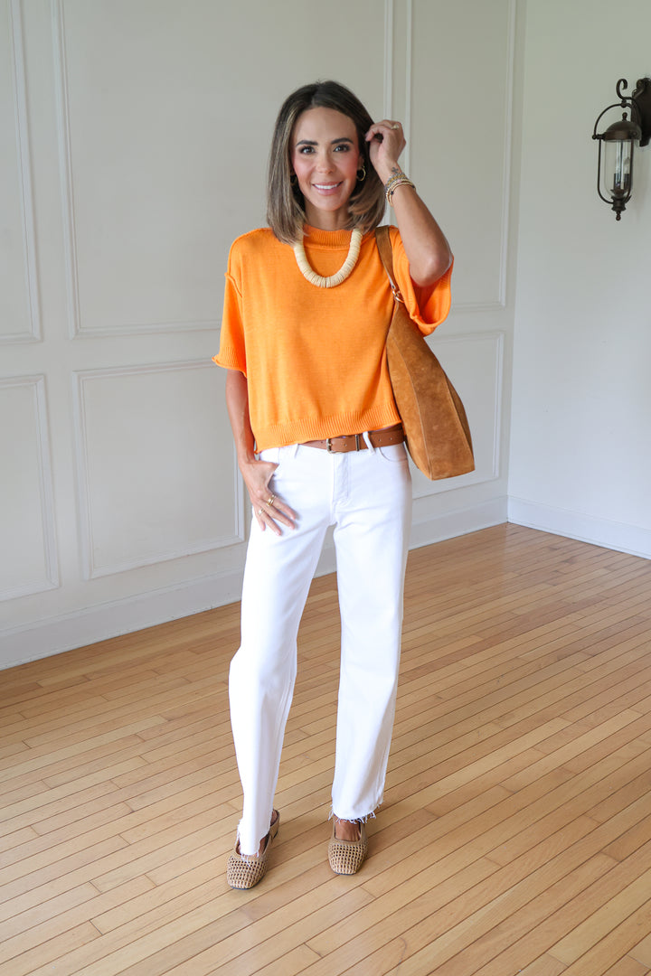 Mila Mock Neck Sweater