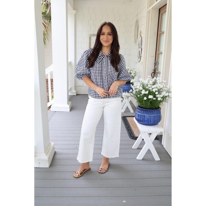 gingham top 