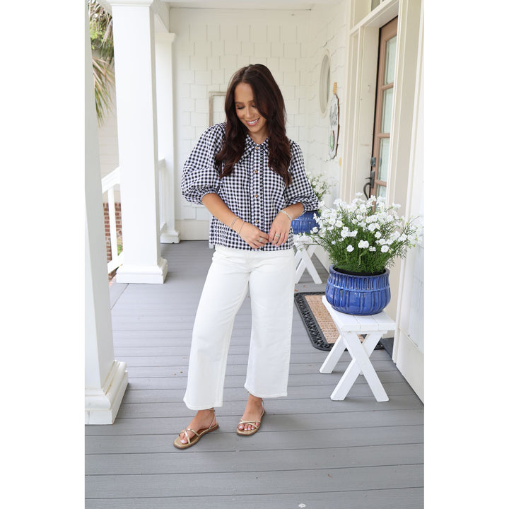gingham top 