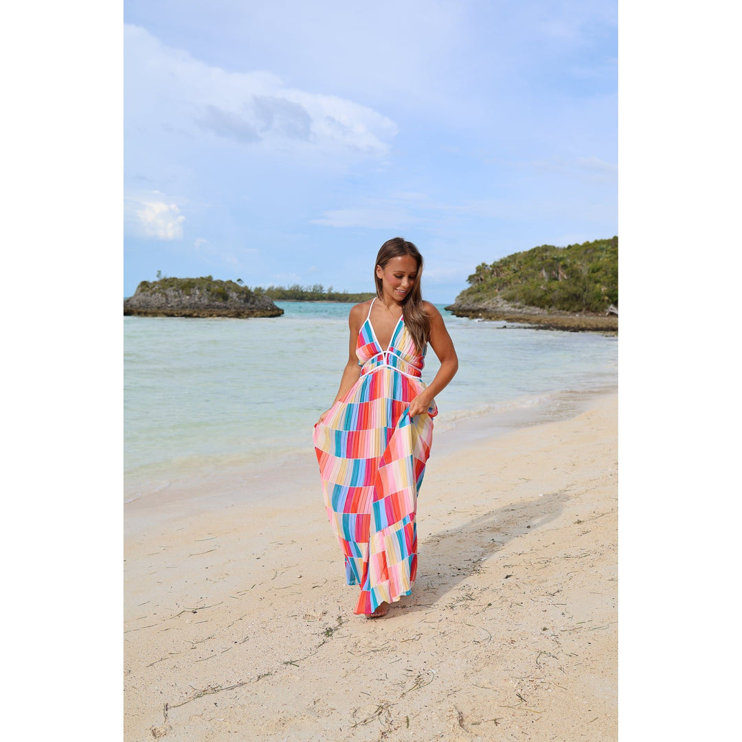 MyLynda Multi Print Maxi Dress