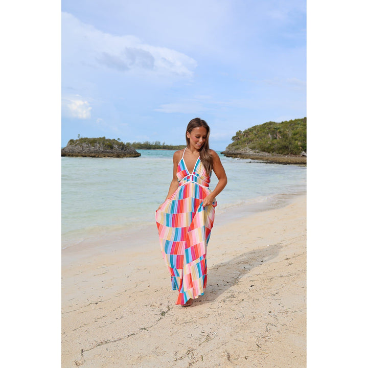 MyLynda Multi Print Maxi Dress