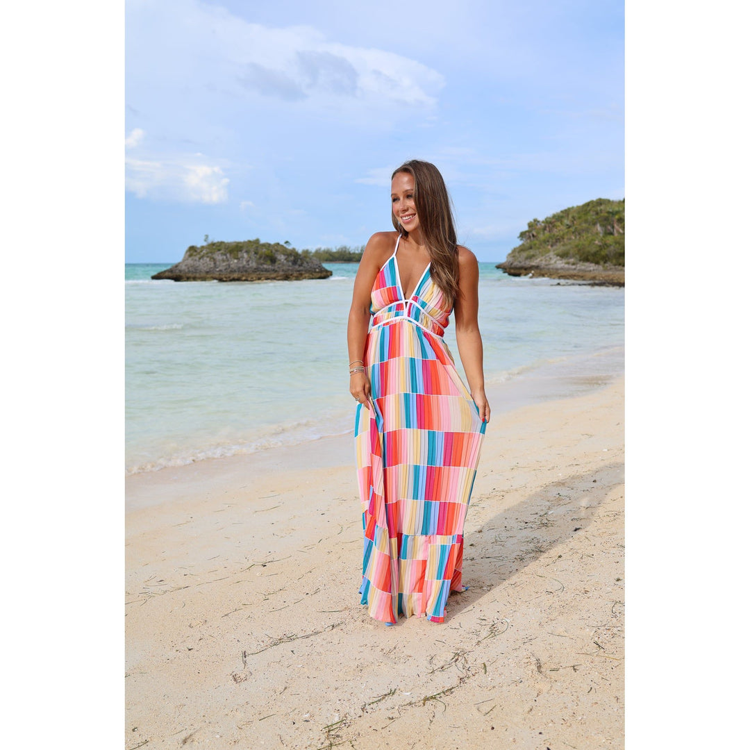 MyLynda Multi Print Maxi Dress