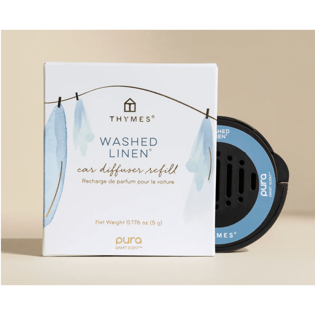 Pura Car Smart Vial- Washed Linen