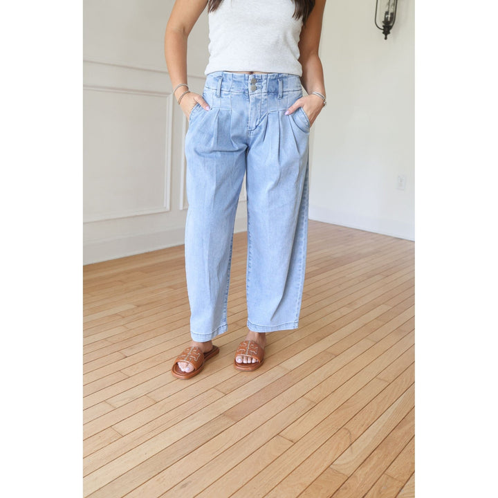 RISEN Sabin Slouchy Barrel Denim