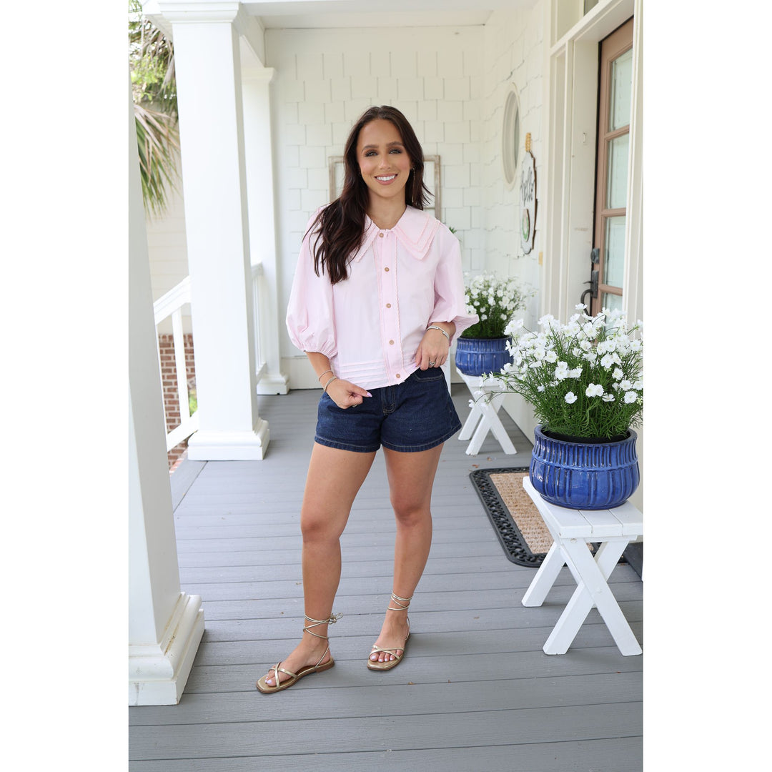pink top 