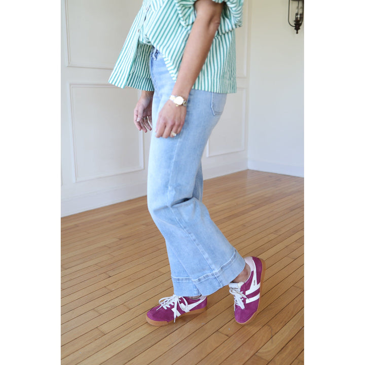 Risen Remington High Rise Crop