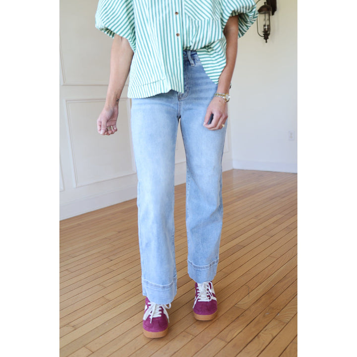 Risen Remington High Rise Crop