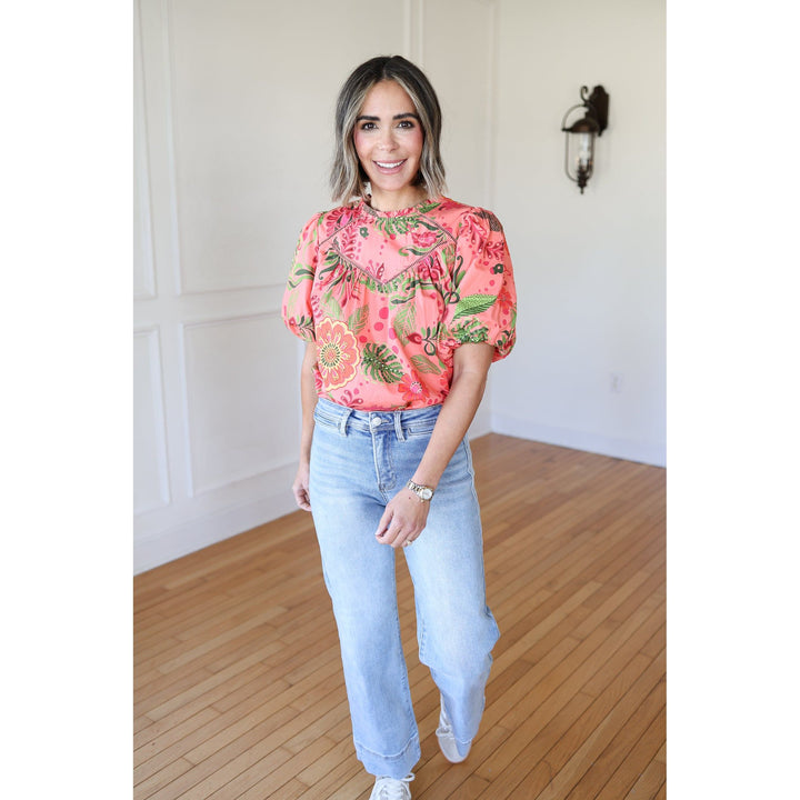 Risen Remington High Rise Crop