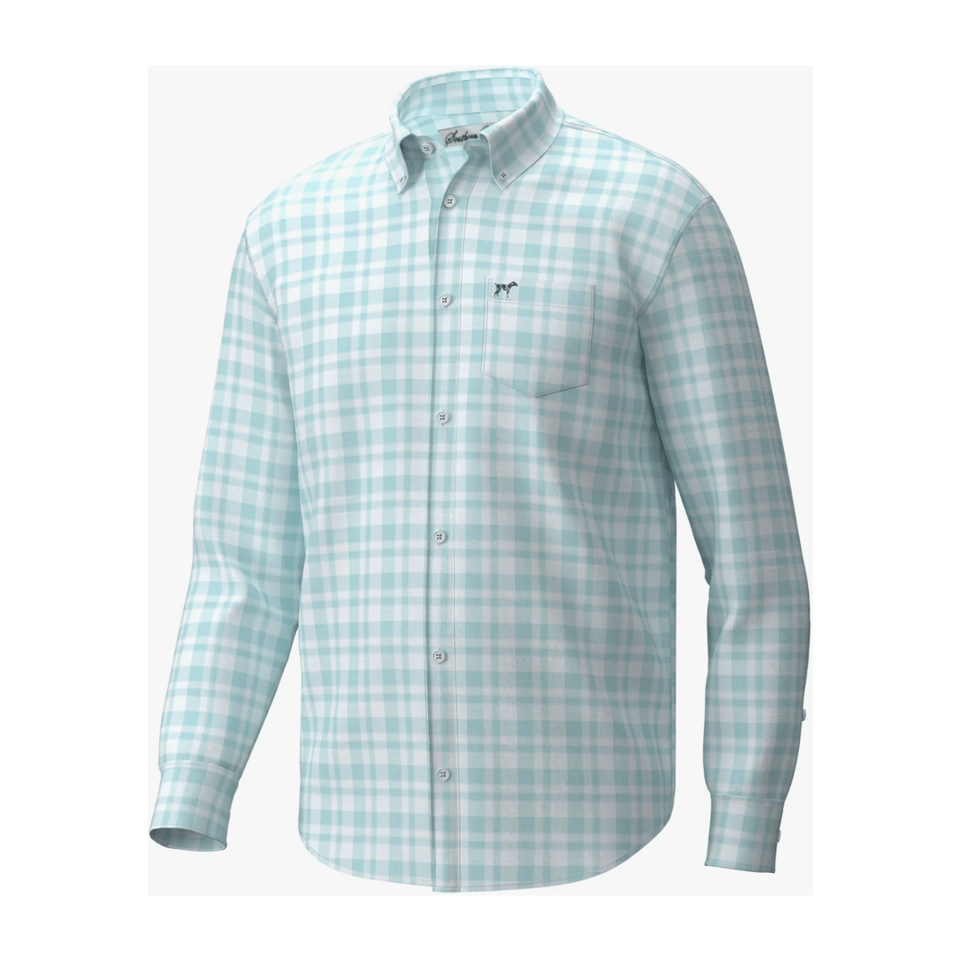 southern point dress shirts Hadley Organic Cotton- Lakeside Plaid Final Sale 39% Cotton Hadley Brushed Long Sleeve Button