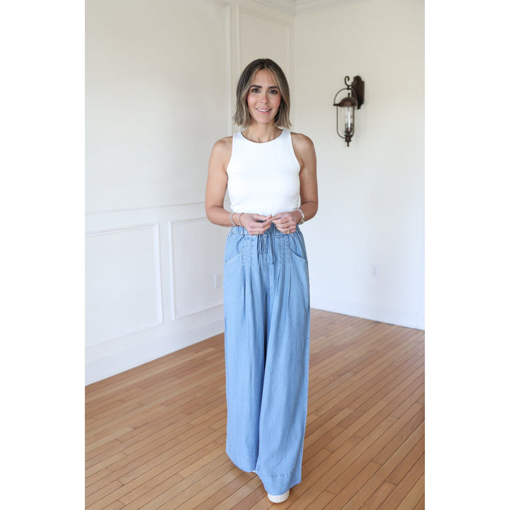 Stella Baggy Denim Pants