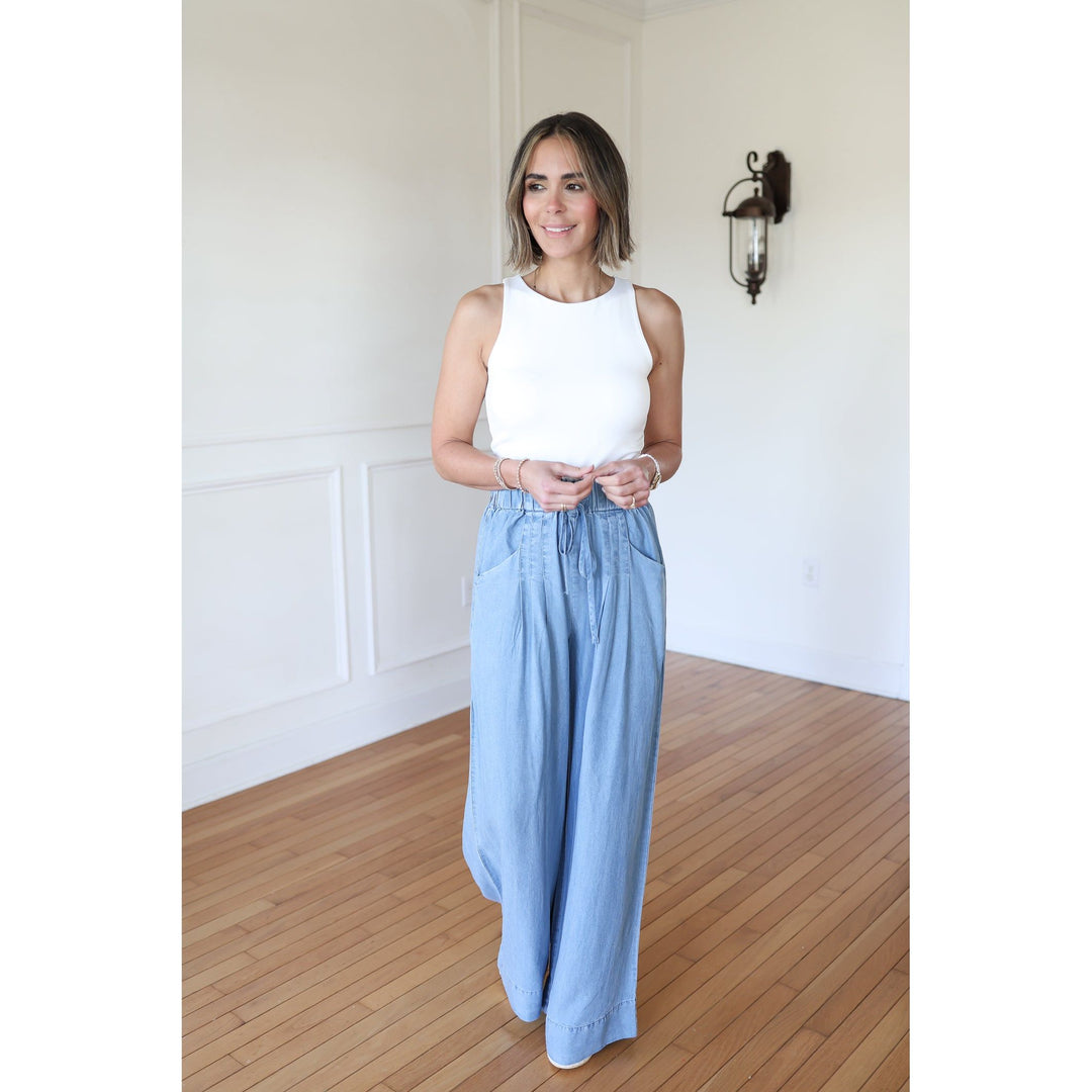 Stella Baggy Denim Pants