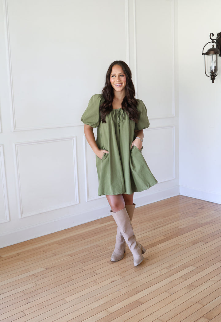 Olive Mini Dress