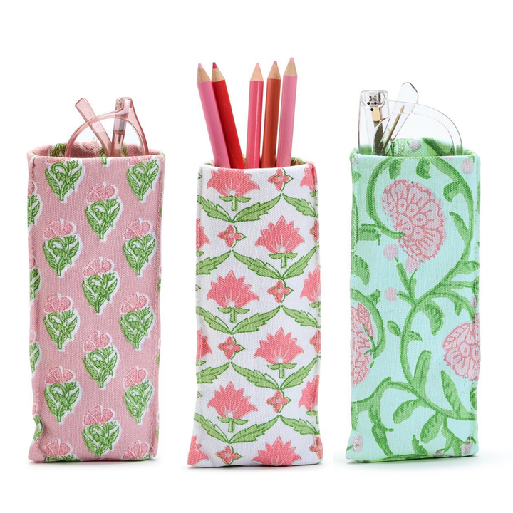 Two's Company Floral Print Eyeglass Holder
