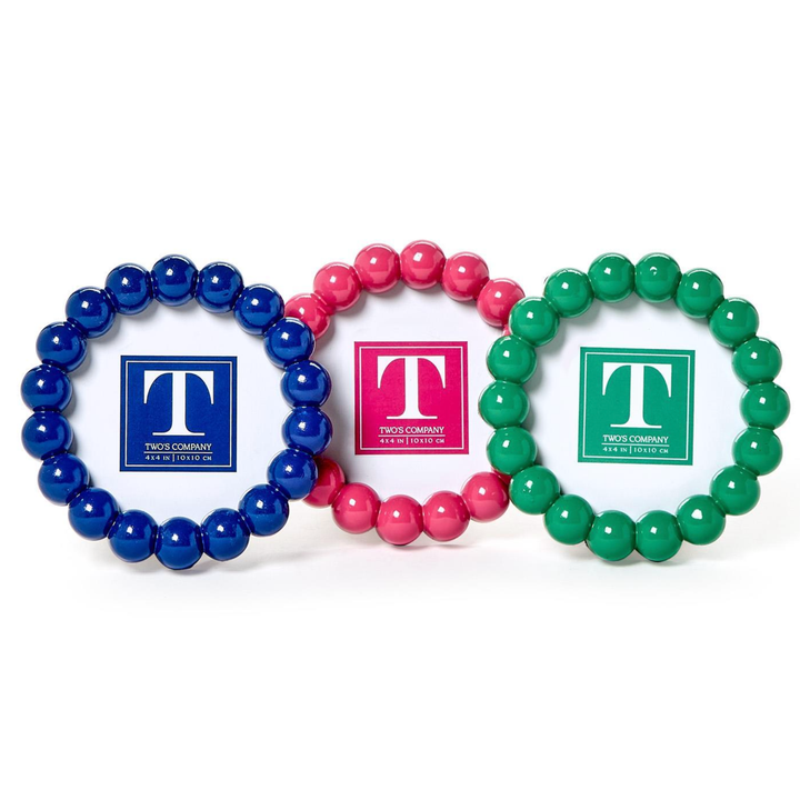 Two's Company Hobnail 4x4 Photo Frame