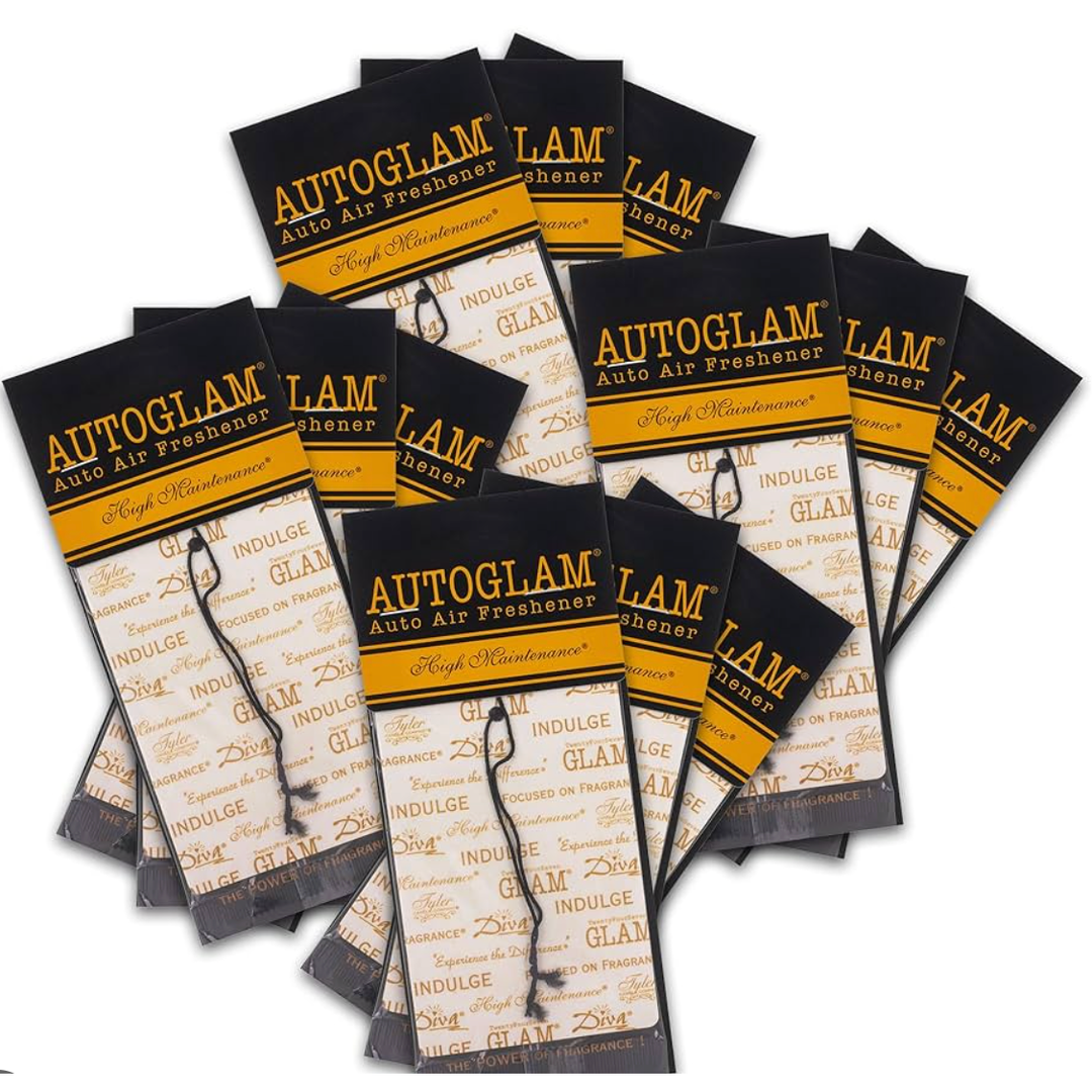 Multiple Auto Glam auto air freshener packages 