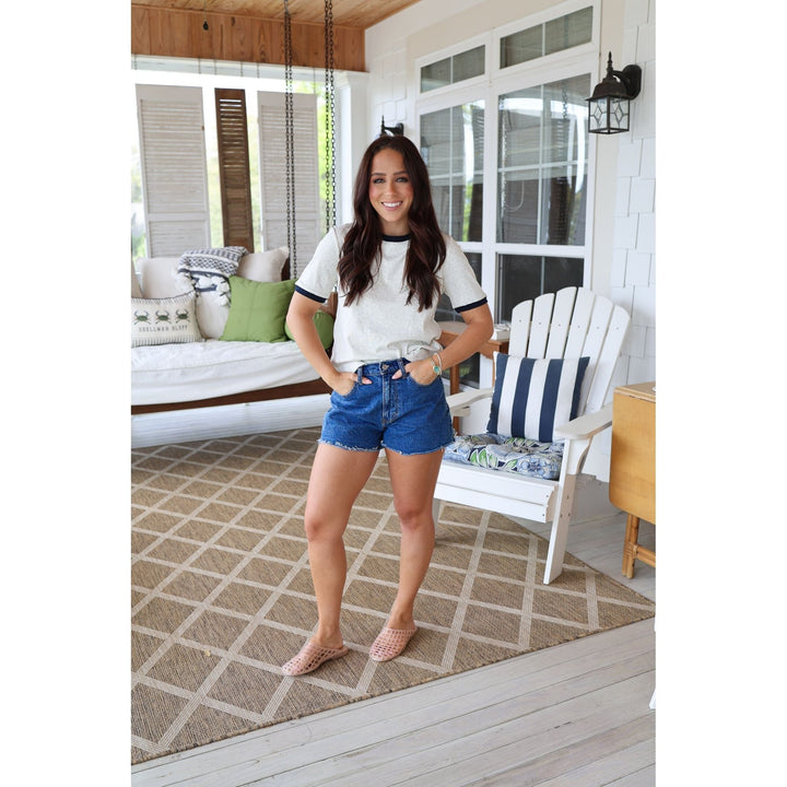 Vera Heather Oat Ringer T-Shirt