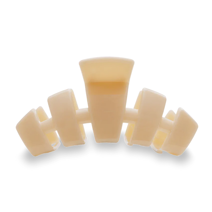 Teleties Classic Almond Beige Large Hair Clip