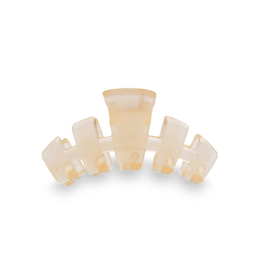 Teleties Classic Almond Beige Tiny Hair Clip