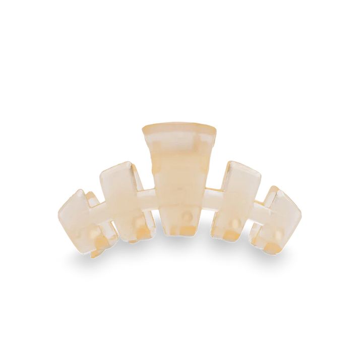 Teleties Classic Almond Beige Tiny Hair Clip
