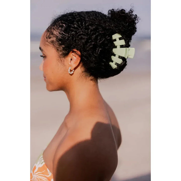 Teleties Classic Aloe, There! Medium Hair Clip