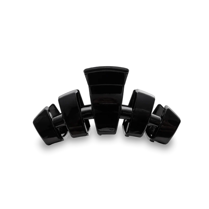 Teleties Classic Jet Black Small Hair Clip