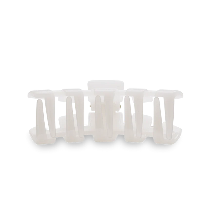 Teleties Classic Coconut White Small Hair Clip