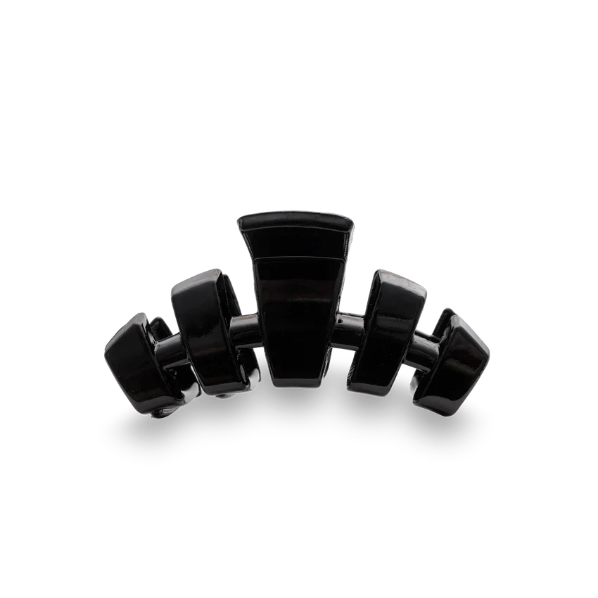 Teleties Classic Jet Black Tiny Hair Clip