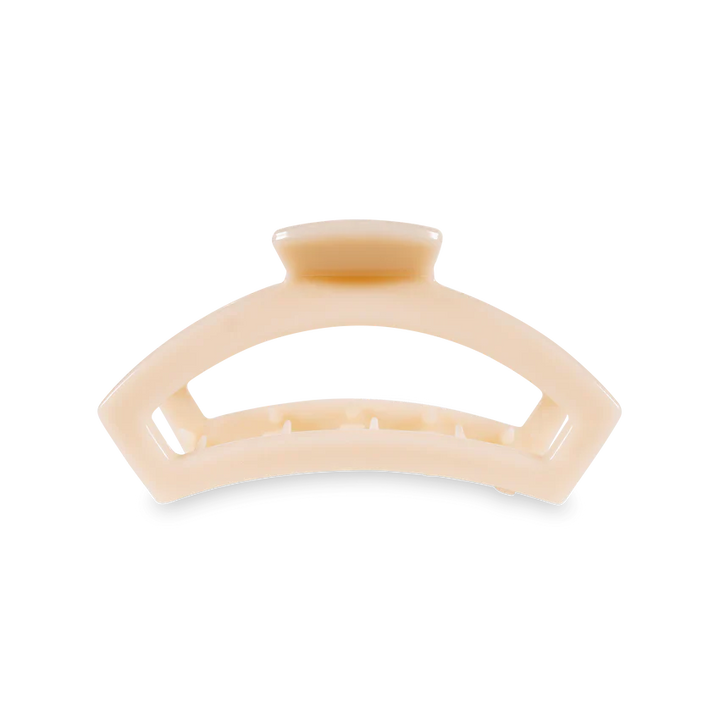 Teleties Open Almond Beige Medium Hair Clip